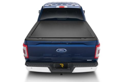 Lo Pro Tonneau Cover Black 2015-2025 Ford F-150 8 Foot 2 Inch Bed Truxedo