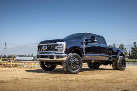 2023 Ford F-250/F-350 Super Duty 4WD Diesel 2.5 Inch Lift Front Dual Rate Coil Spring Kit W/ Caster Cams Icon Vehicle Dynamics