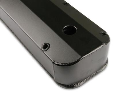 Fabricated Aluminum Valve Covers Black Finish Fits 1968-1997 429/460 Ford Big Block Mr Gasket