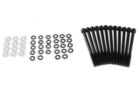 Fabricated Aluminum Valve Covers Black Finish Fits 1968-1997 429/460 Ford Big Block Mr Gasket