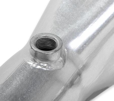 Long Tube Headers Silver Ceramic Coated 1968-1972 GM A-Body LS Swap, 1-7, 8 X 3 Inch Long Tube Headers, Silver Ceramic Coating Hooker BlackHeart