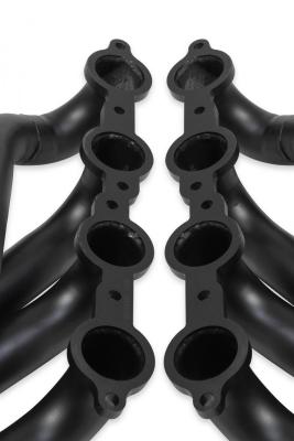 Long Tube Headers Painted 1968-1972 GM A-Body LS Swap, 1-7, 8 X 3 Inch Long Tube Headers, Painted Hooker BlackHeart