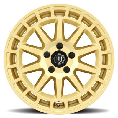 Journey 17 X 8 / 5 X 4.5 / 38 MM / 6 Inch Back Space Gloss Gold, ICON Alloys