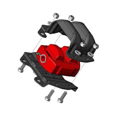 Polyurethane Engine Mount Insert Red Compatible W, Blackheart GM LS, Lt &amp; Gen III Hemi Swap Kits Hooker BlackHeart