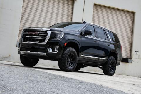 2021-2023 Tahoe &amp; Suburban 2021-2023 Yukon &amp; Yukon Xl 3-4 Inch Lift Rear V.S. 2.5 Series Coilover Kit Internal Reservoir Icon Vehicle Dynamics