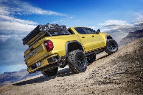2023-2024 Canyon/Colorado Trail Boss &amp; ZR2 2.5 Series Coilover Kit Internal Reservoir Icon Vehicle Dynamics