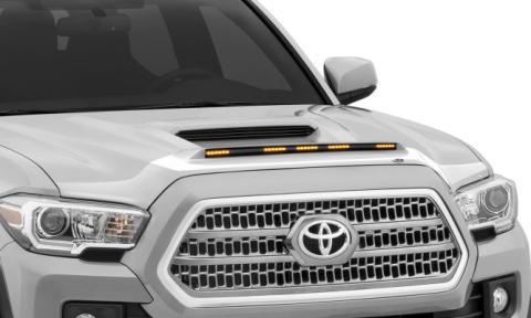Aeroskin Lightshield Color-Match Hood Protector for 2021-2023 Toyota Tacoma Super White AVS