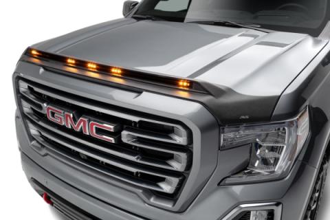 Aeroskin LightShield Hood Shield for 2019-2026 GMC Sierra 1500 Black AVS