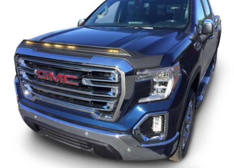 Aeroskin LightShield Hood Shield for 2019-2026 GMC Sierra 1500 Black AVS