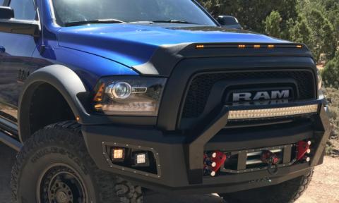 Aeroskin LightShield Hood Shield for 2021-2026 Ford Bronco and More Door Black AVS