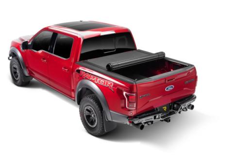 Revolver X4s Hard Rolling Truck Bed Cover 2007-2021 Toyota Tundra 6 Foot 6 Inch Bed with Deck Rail System without Trail Special Edition Storage Boxes BAK
