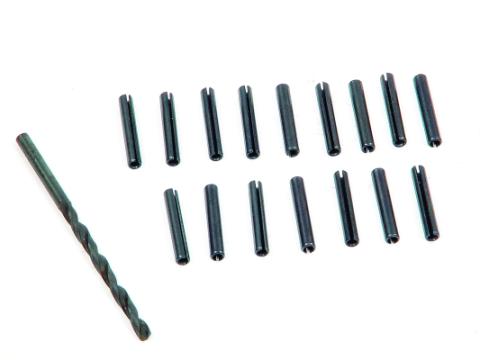 Stud Pinning Kit Includes 16 roll pins, 1 special 5/32 inch drill bit Mr Gasket