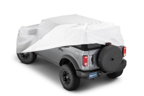 5 Layer Full Car Cover Fits Over Factory Soft or Hard Top For 2020-Current Ford Bronco 4 Door Mastertop