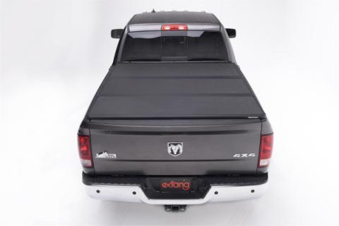 Solid Fold 2.0 Tonneau Cover Black Textured Paint 2009-2018 (2019-2024 Classic) Ram 5' 7 inch Bed without RamBox Extang
