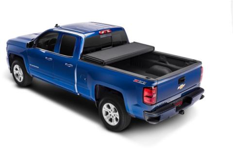 Solid Fold 2.0 Tonneau Cover Black Textured Paint 2014-2018 (2019 Legacy/Limited) Silverado/Sierra 5' 9 inch Bed Extang