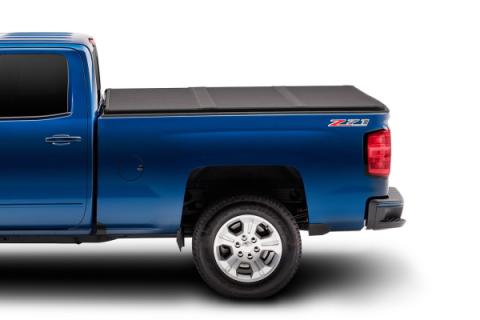 Solid Fold 2.0 Tonneau Cover Black Textured Paint 2014-2018 (2019 Legacy/Limited) Silverado/Sierra 1500/2015-2019 2500 HD/3500 HD 6' 6 inch Bed Extang
