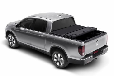 Solid Fold 2.0 Tonneau Cover Black Textured Paint 2017-2026 Honda Ridgeline Extang