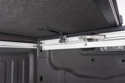 Solid Fold 2.0 Tonneau Cover Black Textured Paint 2004-2015 Nissan Titan 6' 7 inch Bed without Utili-Track System Extang