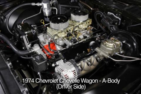LS Swap Exhaust Manifolds Black Ceramic Finish Multi-Fit 2.25 In. Outlet Gen III, Gen Iv Chevrolet LS Engine Hooker BlackHeart