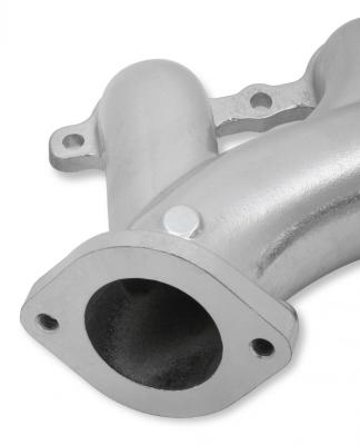 LS Swap Exhaust Manifolds Silver Ceramic Finish Multi-Fit 2.50 In. Outlet Gen III, Gen Iv Chevrolet LS Engine Hooker BlackHeart