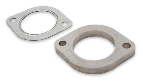 LS Swap Exhaust Manifolds Silver Ceramic Finish Multi-Fit 2.50 In. Outlet Gen III, Gen Iv Chevrolet LS Engine Hooker BlackHeart
