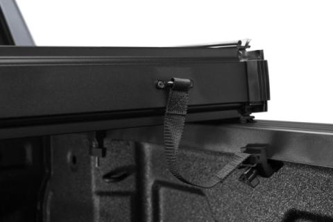 Solid Fold ALX Tonneau Cover Black Textured Paint 2019 (New Body Style)-2026 Silverado/Sierra 1500 6' 7 inch Bed without Factory Side Storage Boxes without CarbonPro Bed with or without MultiPro/MultiFlex Tailgate Extang