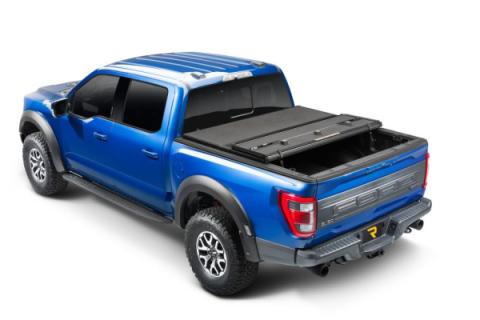 Solid Fold ALX Tonneau Cover Black Textured Paint 2017-2026 Honda Ridgeline Extang