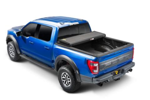 Solid Fold ALX Tonneau Cover Black Textured Paint 2017-2026 Honda Ridgeline Extang