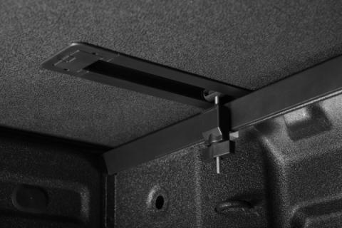 Solid Fold ALX Tonneau Cover Black Textured Paint 2020-2026 Silverado/Sierra 2500 HD/3500 HD 8' Bed without Factory Side Storage Boxes Extang