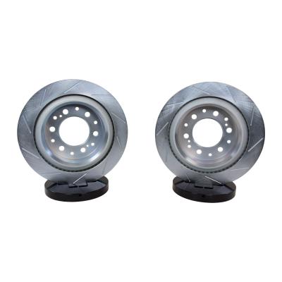 Claw Performance Rotors Rear (Slot/Zinc Only) 22-24 Toyota Tundra And 24-25 Tacoma Trd Pro Baer Brakes
