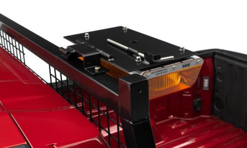 Utility Light Bracket Universal Folding 16 Inch X 7 Inch Rectangle Center Mount Backrack