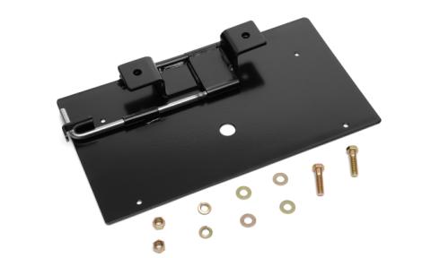 Utility Light Bracket Universal Folding 16 Inch X 7 Inch Rectangle Center Mount Backrack