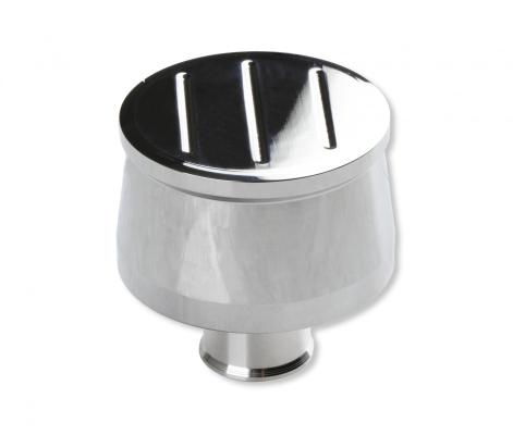 Breather Cap Chrome Plated Aluminum with Ball Milled Top CLEARANCE ITEM / ALL SALES FINAL Fits Valve Covers with a 1.22 Inch O.D. Hole Mr Gasket