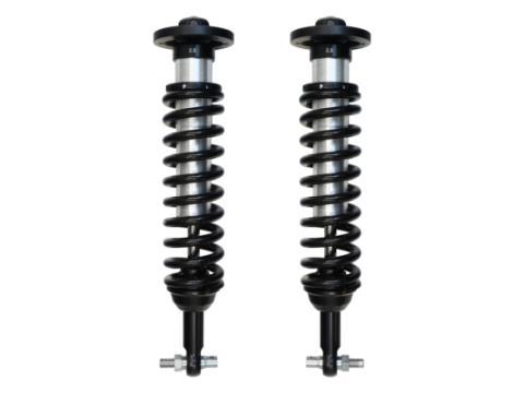 2014 Ford F-150 4WD 0-2.63 Inch Lift Front V.S. 2.5 Series Coilover Kit Internal Reservoir Icon Vehicle Dynamics