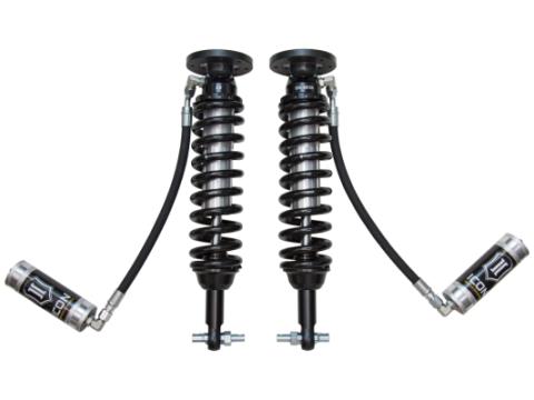 2014 Ford F-150 4WD 1.75-2.63 Inch Lift Front V.S. 2.5 Series Coilover Kit Remote Reservoir Icon Vehicle Dynamics