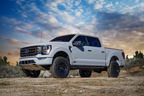 2021-2024 Ford F-150 4WD-Tremor 3.5-4.5 Inch-2.5-3 Inch Lift Front V.S. 2.5 Series Coilovers Remote Reservoir W- CDCV Pair Icon Vehicle Dynamics