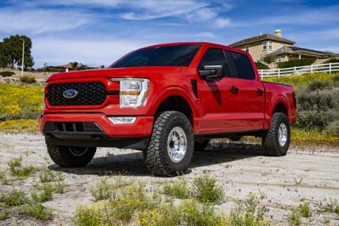 2021-2024 Ford F-150 4WD 2.75-3.5 Inch Lift Front V.S. 2.5 Series Coilovers Remote Reservoir W/ CDCV Pair Icon Vehicle Dynamics