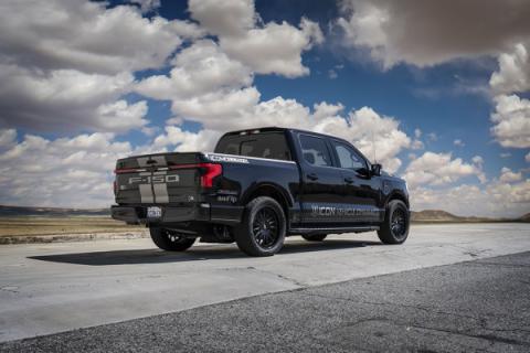 2022-2023 Ford F-150 Lightning Camber Cam Kit Rear Icon Vehicle Dynamics