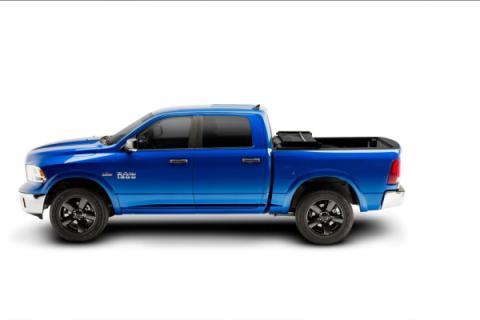 Trifecta 2.0 Tonneau Cover Black Leather Grained Fabric 2012-2018 (2019-2024 Classic) Ram 1500/2012-2019 2500/3500 6' 4 inch Bed with RamBox Extang