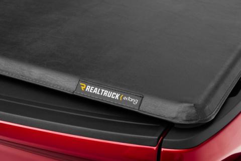 Trifecta 2.0 Tonneau Cover Black Leather Grained Fabric 2019 (New Body Style)-2026 Silverado/Sierra 1500 6' 7 inch Bed without Factory Side Storage Boxes without CarbonPro Tailgate with or without MultiPro/MultiFlex Tailgate Extang