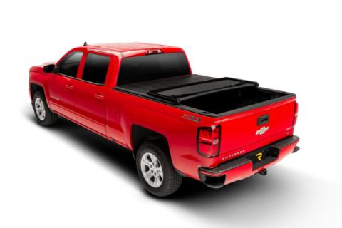 Trifecta 2.0 Tonneau Cover Black Leather Grained Fabric 1994-2003 Chevy S10/GMC Sonoma/1996-2000 Isuzu Hombre 6' Bed Extang