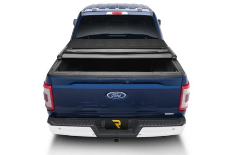 Trifecta 2.0 Tonneau Cover Black Leather Grained Fabric 2021-2026 Ford F-150 8' 2 inch Bed Extang