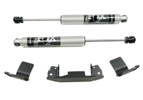 Dual Steering Stabilizer Kit Fox 2.0 Cylinders 2009-2013 Dodge Ram 2500/2009-2012 3500 4WD Superlift