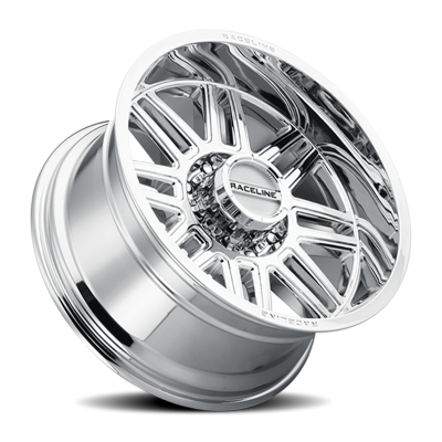 Aluminum Wheels 20x10 Split 948C Chrome -19 Offset 8 on 180 Bolt Pattern 124.2 Bore Raceline