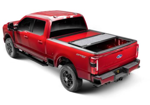 Tonneau Cover Fusion 2017-2020 Ford F-250/350 6 Foot 10 Inch Bed White Platinum UnderCover
