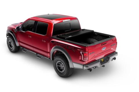 Tonneau Cover Armor Flex 2007-2021 Toyota Tundra 6 Foot 6 Inch Bed Std/Dbl With Deck Rail System Without Trail Special Edition Storage Boxes Black Textured UnderCover