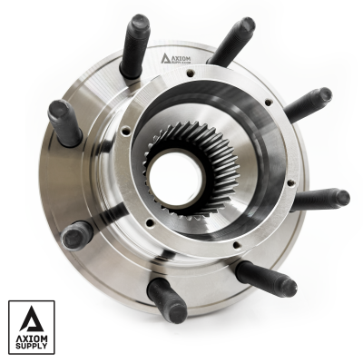 Front Wheel Bearing and Hub Assembly For 05-10 Ford F250/F350 Superduty 4WD, SRW Only Axiom Supply
