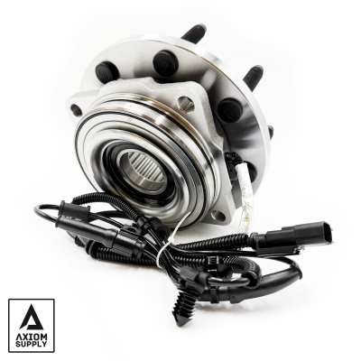 Front Wheel Bearing and Hub Assembly For 05-10 Ford F250/F350 Superduty 4WD, SRW Only Axiom Supply