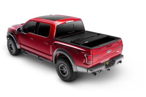 Tonneau Cover Armor Flex 2022-2026 Nissan Frontier 6 Foot 1 Inch Bed With Or Without Utili-Track System Black Textured UnderCover