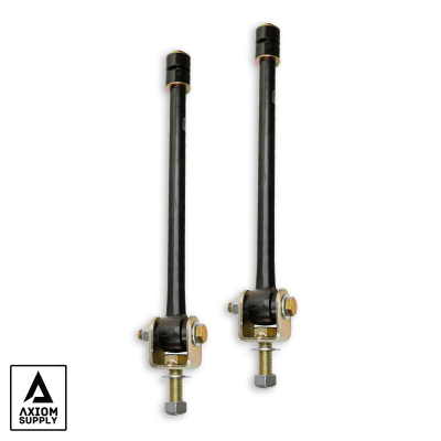 Heavy Duty Sway Bar End Link Kit 14.25 Inch Length Fits 7-9 Inch Lifted 01-19 Silverado/Sierra 2500/3500 and Hummer H2 Trucks Axiom Supply